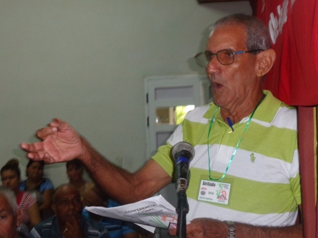 Los delegados resaltaron el rol del movimiento sindical para impulsar los indicadores de eficiencia dentro de un colectivo azucarero. Foto: Yuleiky Obregón Macías