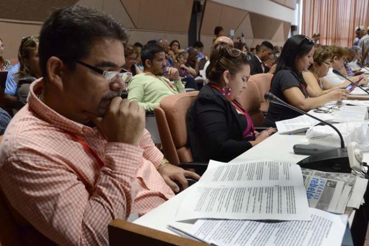 Joel García, periodista de  Trabajadores. Foto: Joaquín Hernández Mena