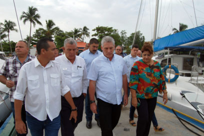 Díaz-Canel realiza intensa visita de trabajo en las provincias centrales (Cobertura especial)