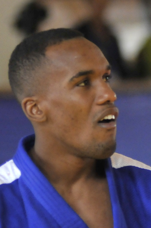 Oniel Solís, el primer campeón del judo cubano en Barranquilla. Foto: José Raúl Rodríguez Robleda