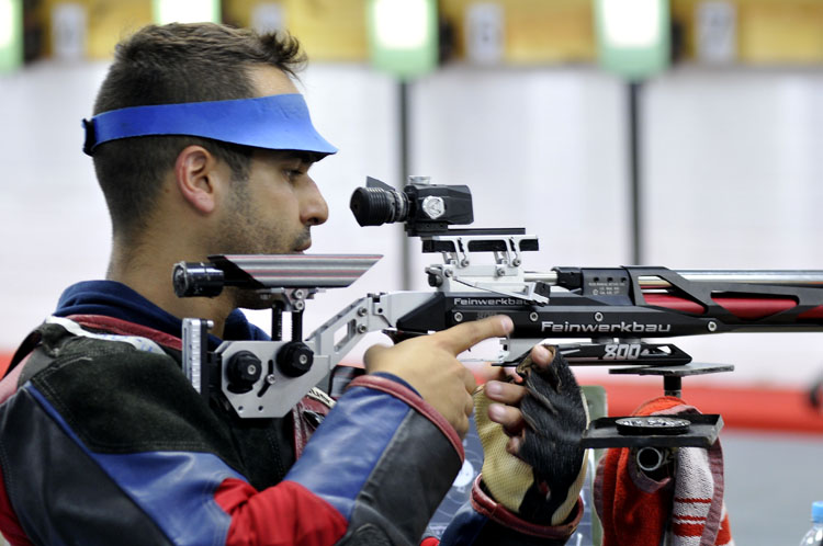 El tiro deportivo cubano no ha comenzado bien. Foto José Raúl Rodríguez Robleda