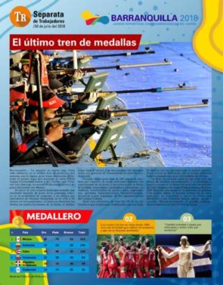 Periódico Trabajadores Separata 30 Julio 2018 Deportes