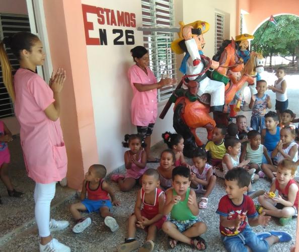 Entre las obras constructivas impulsadas en Segundo Frente en saludo al 26 de Julio está el círculo infantil Sueños de Vilma que acoge a 100 infantes