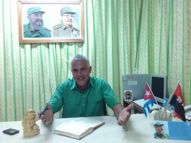 Roger Pérez Matos, primer secretario del Partido en el Segundo Frente, reconoce que aún con todo lo materializado queda camino por andar para seguir revolucionando al municipio.