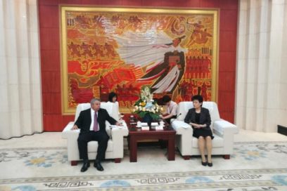 Secretario General de la CTC sostiene fraternal encuentro con autoridades de la provincia china de Shandong