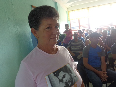 Blasina Baltuste Claro, directora de la cantera El Purio de Encrucijada, Villa Clara.
