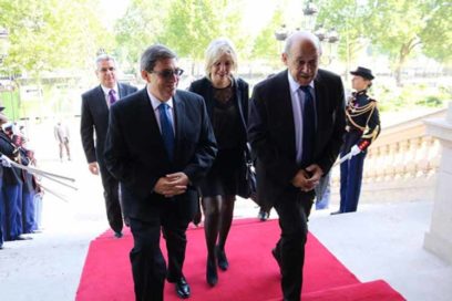 Cancilleres de Cuba y Francia dialogan en La Habana