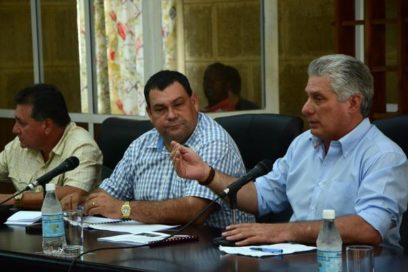 Reconoce Díaz-Canel esfuerzos de los avileños en la recuperación