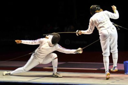 Seily Mendoza, as de espada