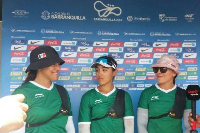 Bronce para féminas en arco recurvo