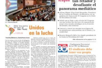 Lunes 16 de julio de 2018
