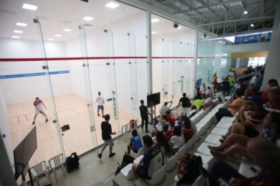 Maykel Moyet inicia bien en racquetbol