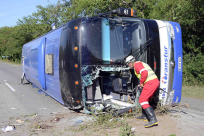 Tres fallecidos y 38 lesionados en accidente de tránsito en Santiago (+Fotos)