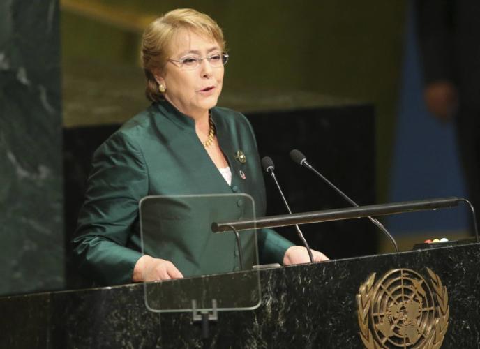 Bachelet regresa a la ONU como alta comisionada para los derechos humanos