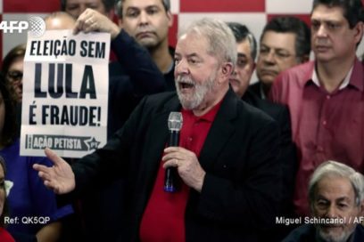 Brasil: Sin Lula, elección  será gran farsa, afirma experto