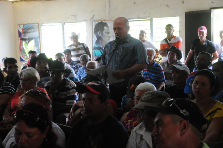 Reydenis recordó la vigencia del pensamiento de Fidel. Fotos: Ángel Chimeno Pérez