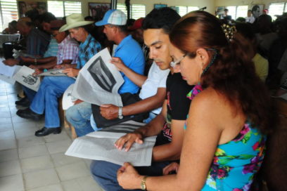 Campesinos con voz constituyente