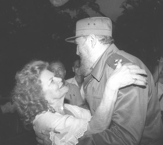 Carilda y Fidel