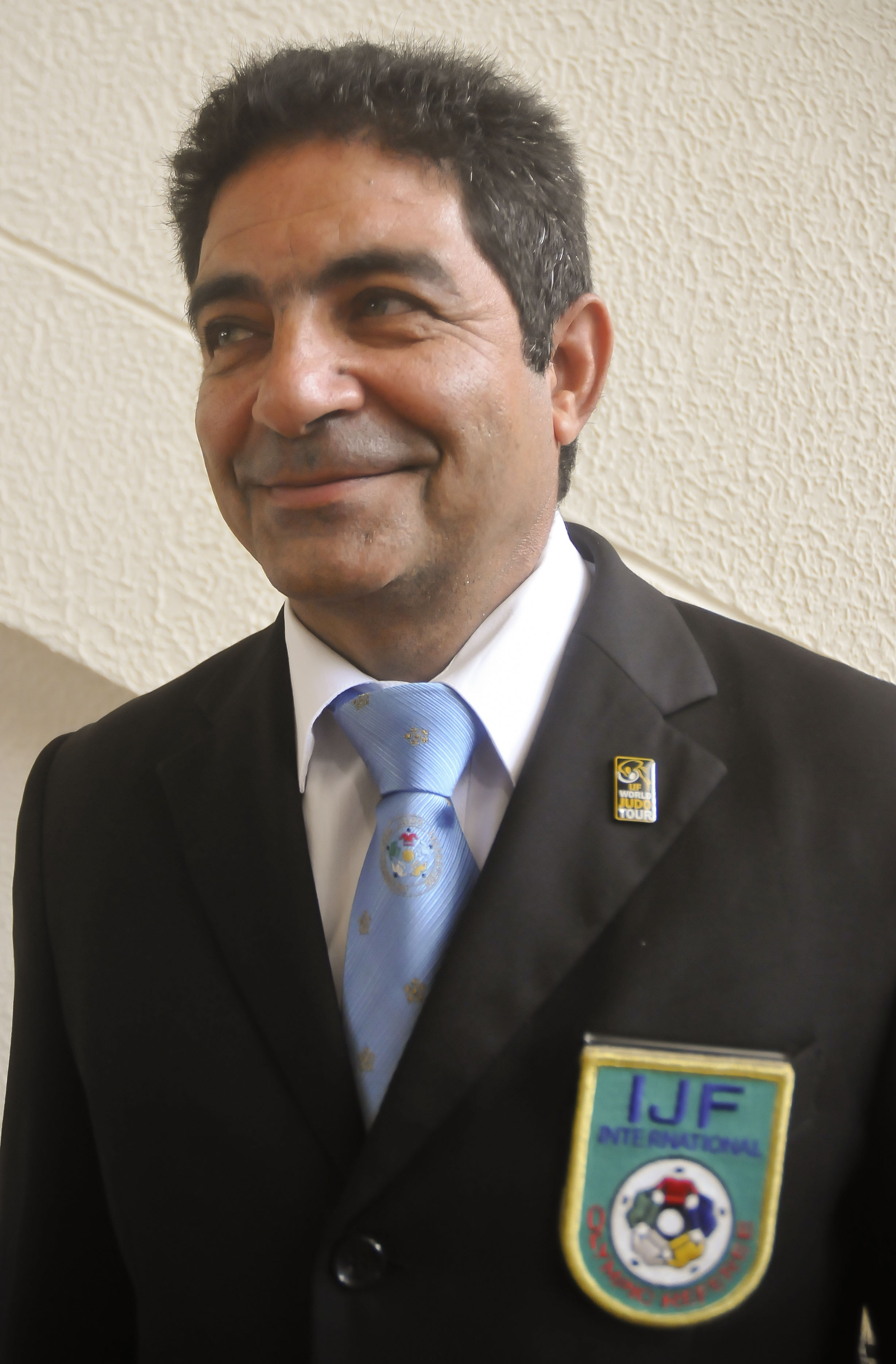 William Rosquet, árbitro cubano de judo. Foto: José Raúl Rodríguez Robleda