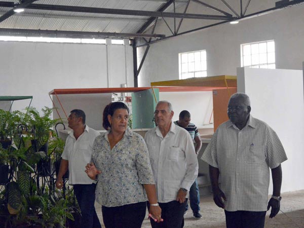 Esteban Lazo visita Matanzas
