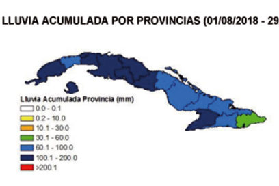 Llueve, pero no refresca