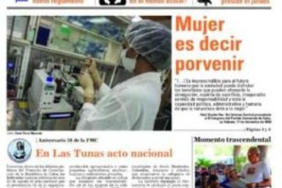 Lunes 20 de agosto de 2018