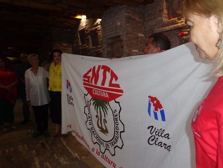 Constituida la delegación de Villa Clara que asistirá a la II Conferencia del Sindicato Nacional de Trabajadores de la Cultura. Foto: de la autora