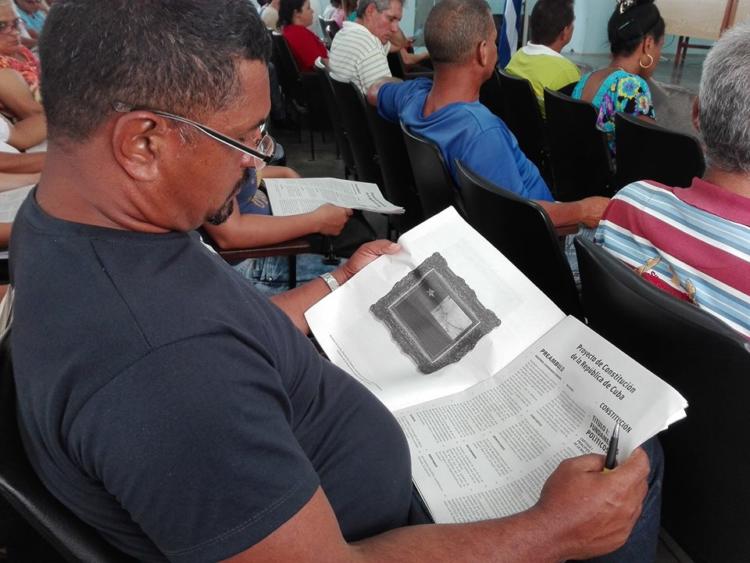 En Camagüey, como en toda Cuba, inició el proceso de consulta popular del Proyecto de Constitución de la República de Cuba