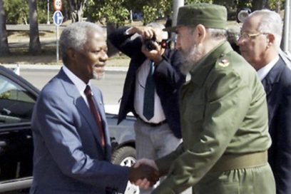 Kofi Annan universally recognized