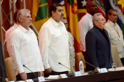 Cuba reiterates unconditional solidarity and support for President Maduro and the Bolivarian Chavista Revolution