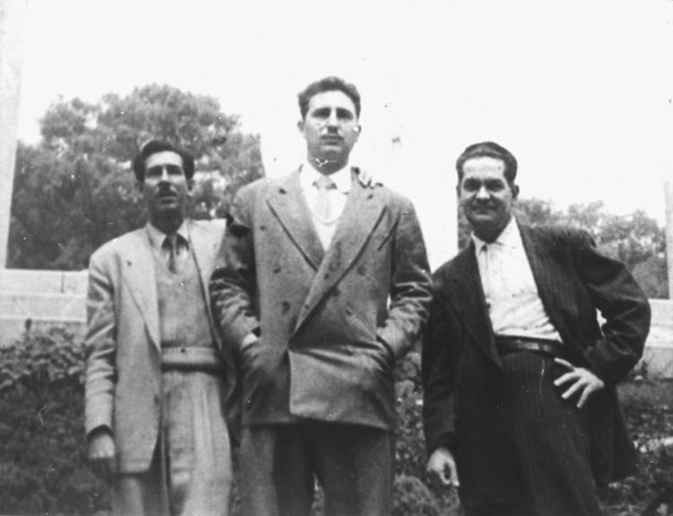 Fidel en México junto a emigrados cubanos. Foto: Oficina de Asuntos Históricos del Consejo de Estado