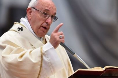 Papa reclama responsabilidad ante cambio climático