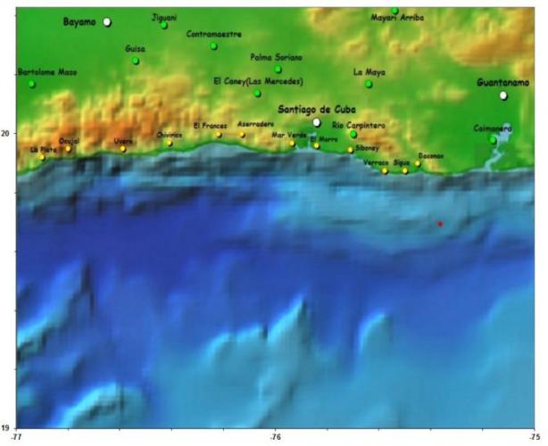 0901-Sismo perceptible en Cuba