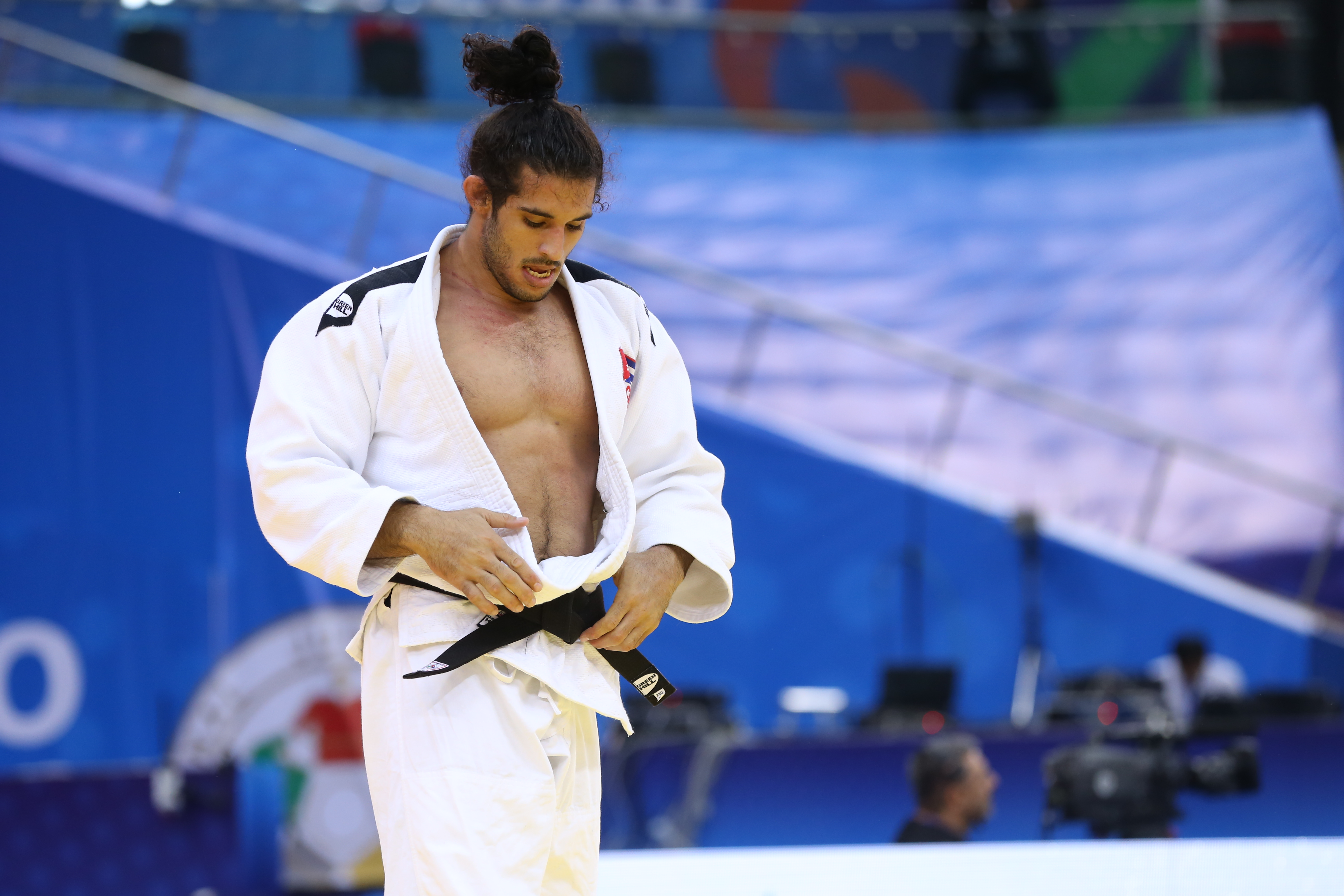 Asley González ha rendido una buena jornada y va en busca de su cuarta medalla mundial. Foto: Emanuele Di- Feliciantonio.