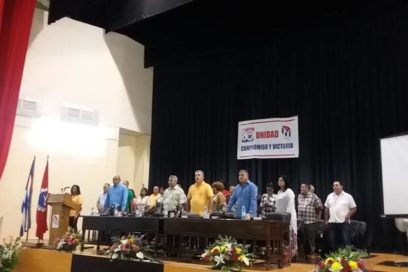 Trabajadores villaclareños en XXI Congreso