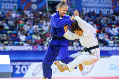 Daria Bilodid, la niña sensación del judo mundial