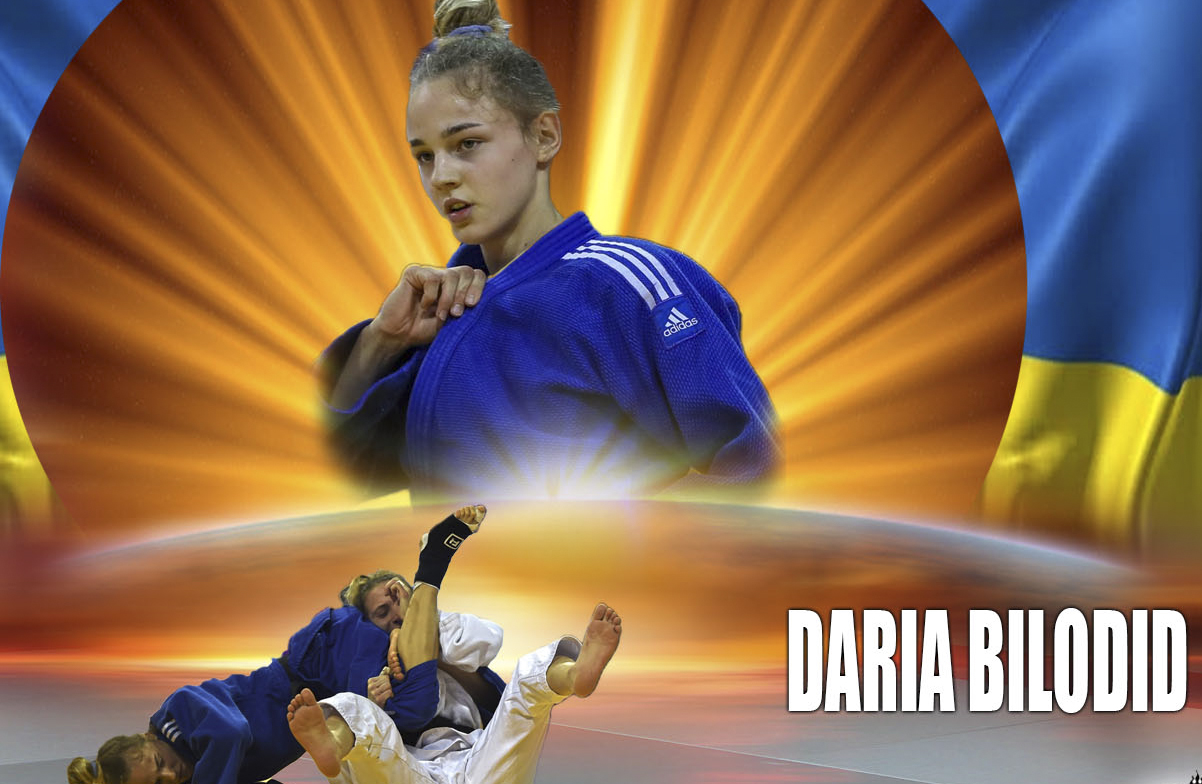 Daria Bilodid, la campeona mundial más joven de la historia. Foto: judoinside