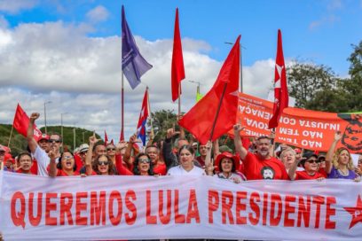 Con el pueblo y con Lula hasta el final