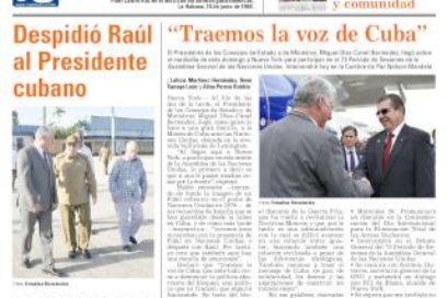 Lunes 24 de septiembre de 2018