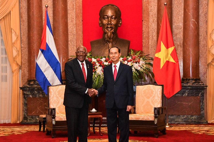 Primer-Vicepresidente-Cu y presidente de Vietnam