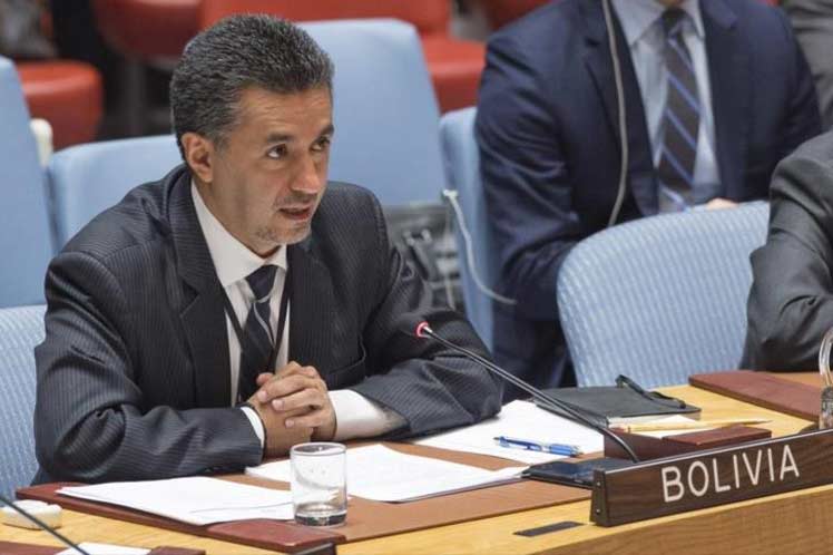 embajador Bolivia ante la ONU
