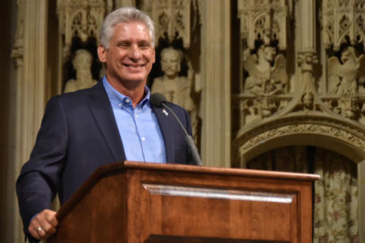 Discurso del presidente cubano en el Encuentro de Solidaridad en Riverside Church, Harlem