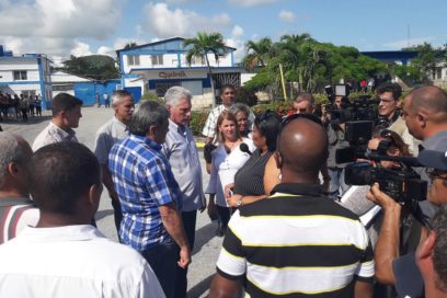 Visita Díaz-Canel el municipio especial de la Isla de la Juventud (Cobertura Especial)