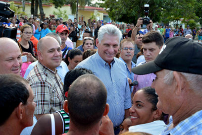 Díaz-Canel encabeza visita de trabajo a la provincia de Camagüey (+Fotos)