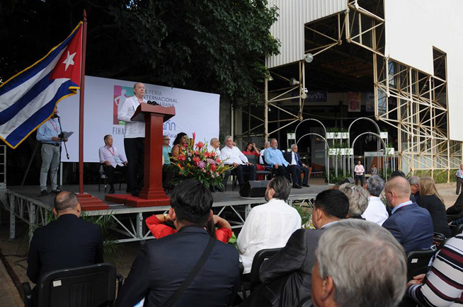 Inauguración de FIHAV 2018