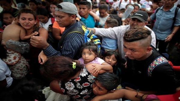 Caravana hacia Estados Unidos. Foto Reuters