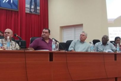 Presidente cubano concluye visita gubernamental a Ciego de Ávila