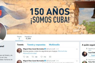 Presidente cubano inaugura su cuenta oficial en Twitter