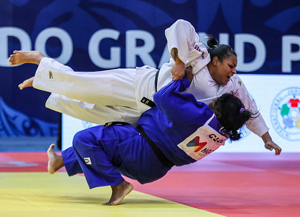 Idalis Ortiz ganó el Grand Prix de Cancún. Foto: Federación Internacional de Judo.n
