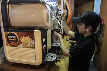 Café y helado en el mismo producto exportable